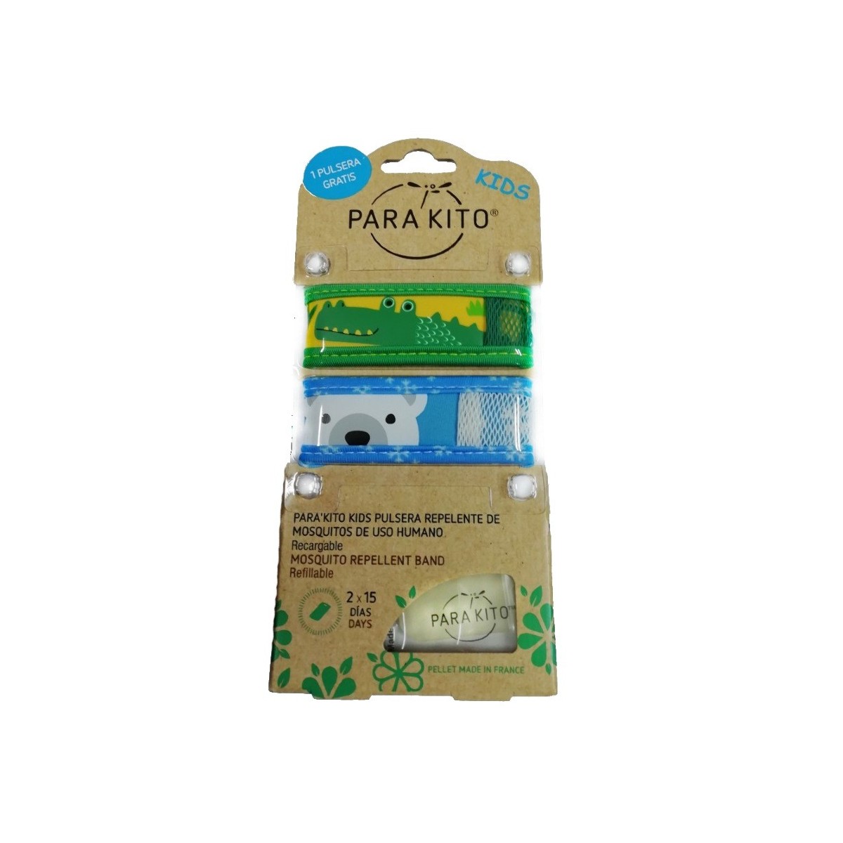 PARAKITO PULSERA 2X1 INFANTIL