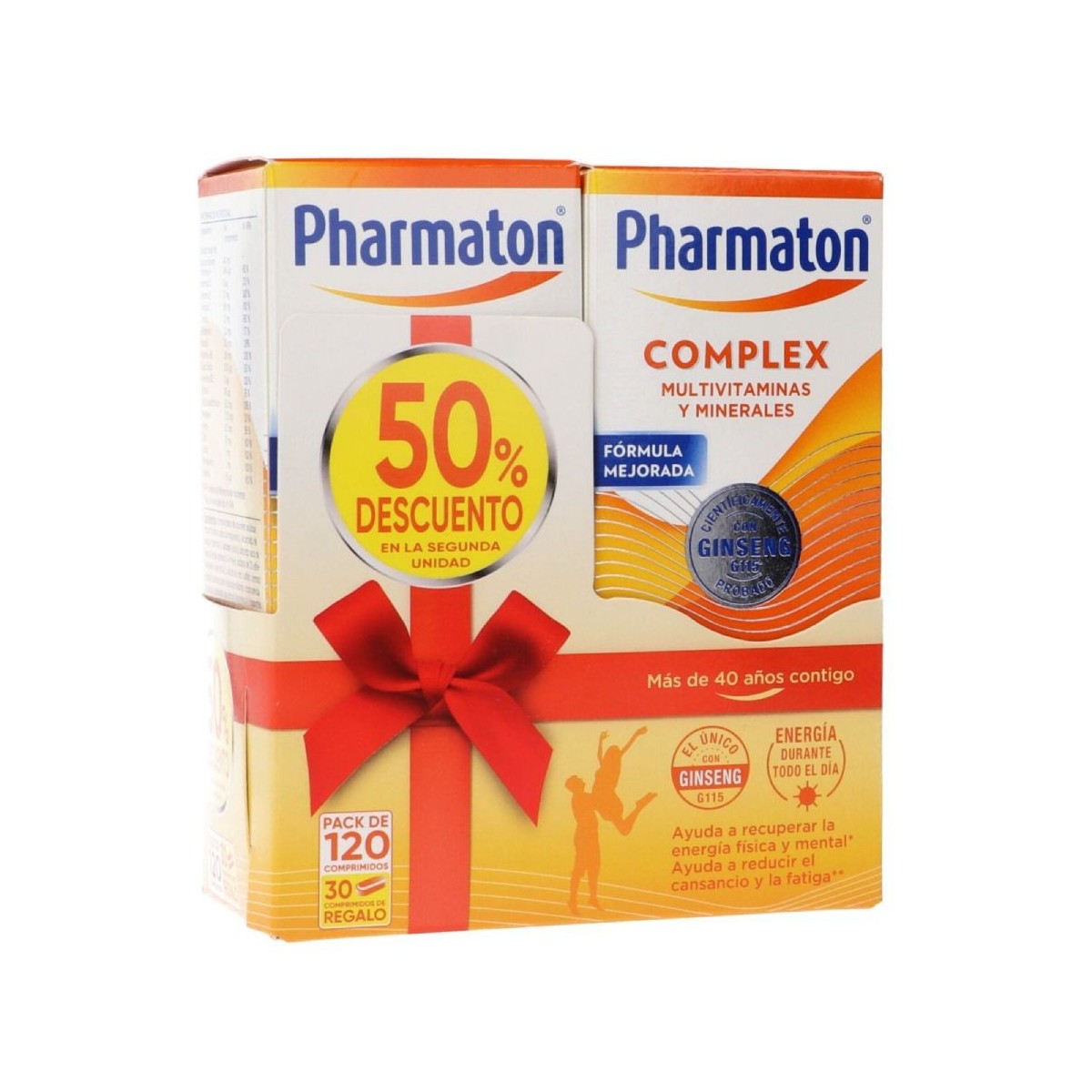 Pharmaton Complex 2x60 Comprimidos Pack...