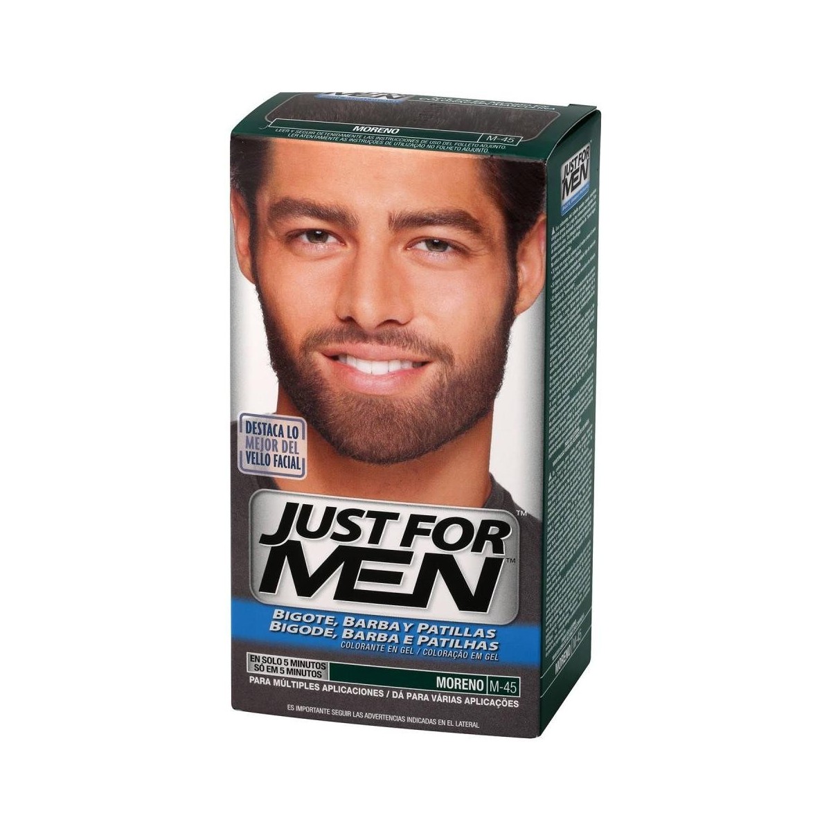 JUST FOR MEN BIGOTE Y BARBA 30 CC MORENO