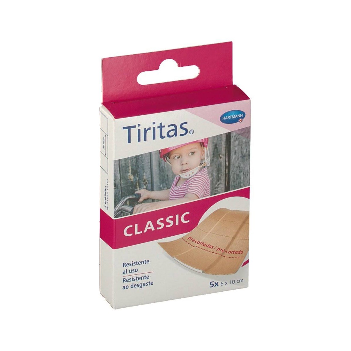 TIRITAS CLASSIC 1 M X 6 CM 10 U
