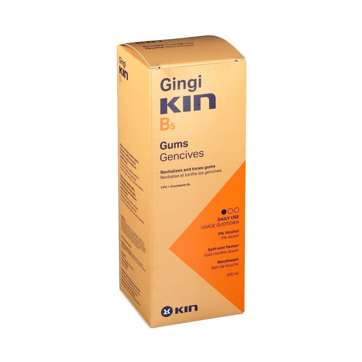 GINGI KIN PLUS ENJUAGUE BUCAL 500 ML