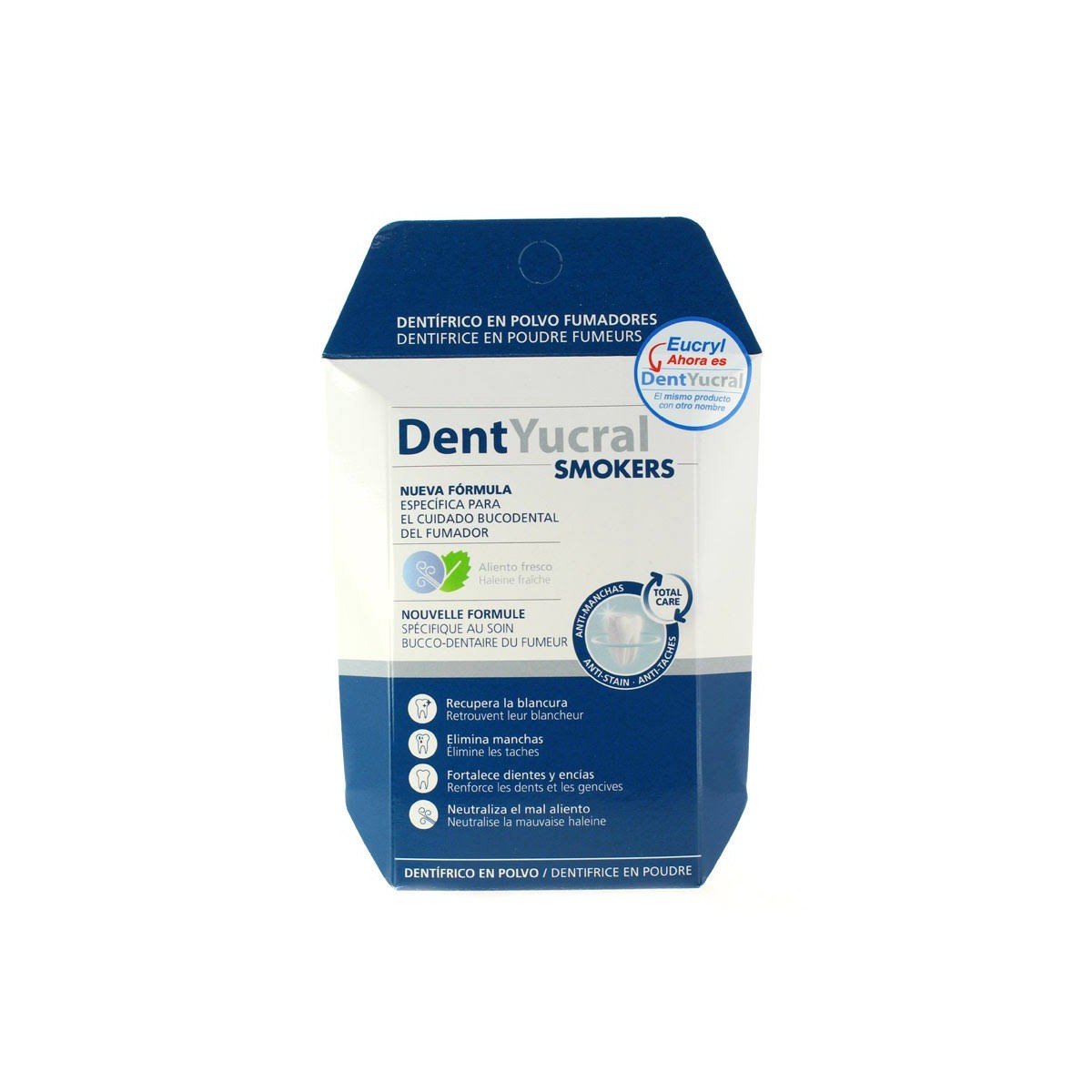 EUCRYL FUMADORES CUIDADO INTEGRAL POLVO DENTAL...