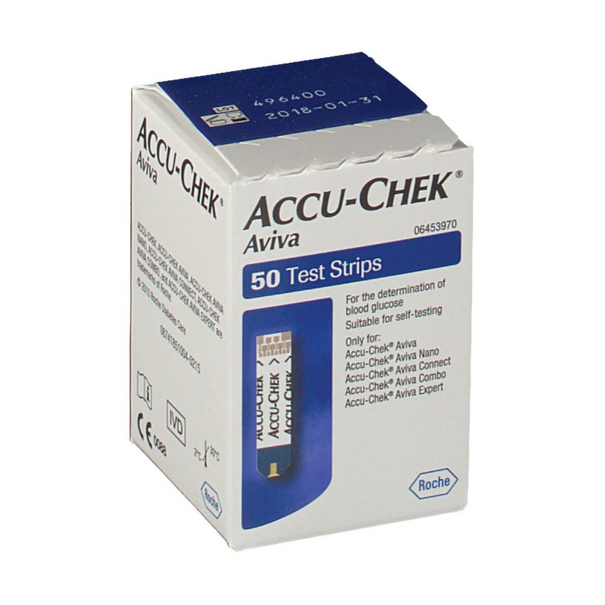 TIRAS REACTIVAS GLUCEMIA 50 U
