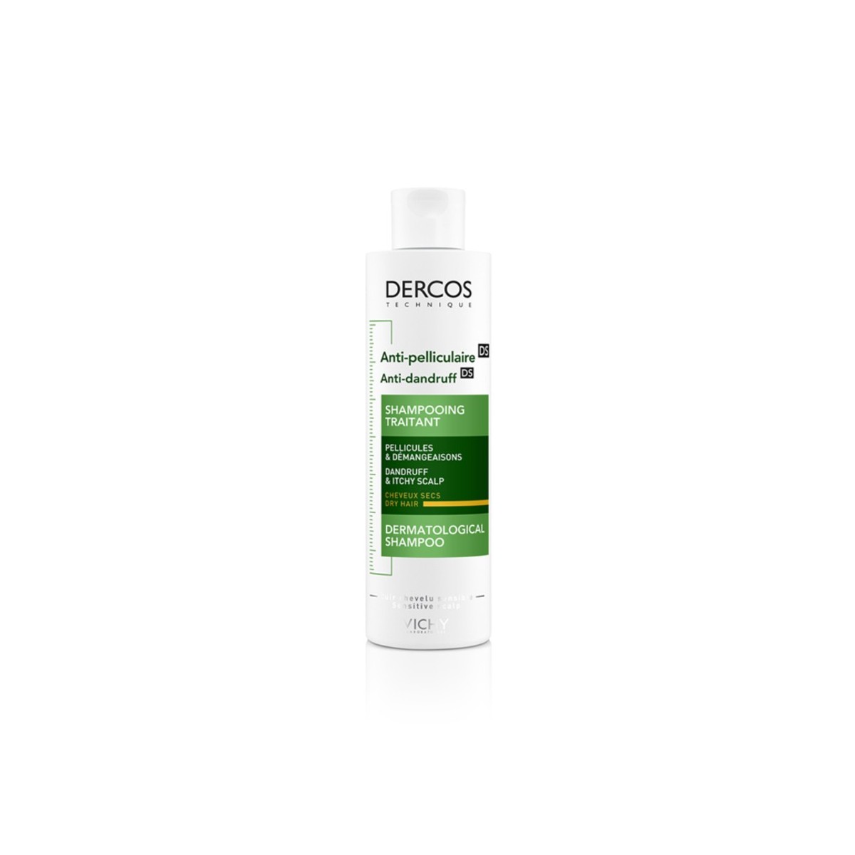 CHAMPU DERCOS ANTICASPA CABELLO SECO 200 ML
