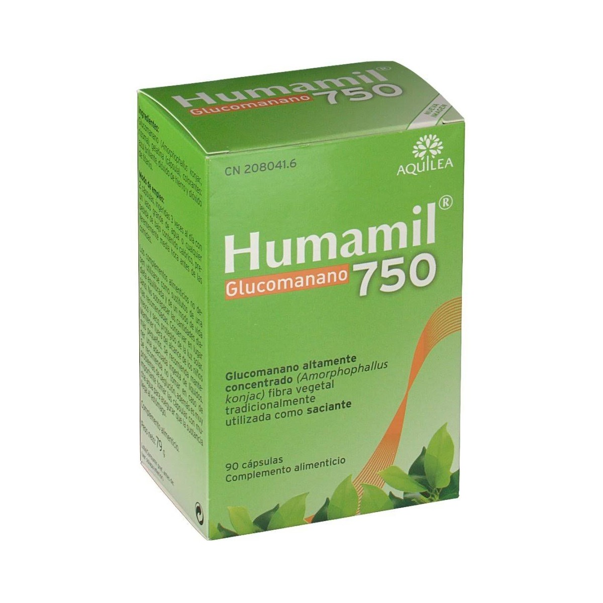 HUMAMIL 750 MG 90 CAPS