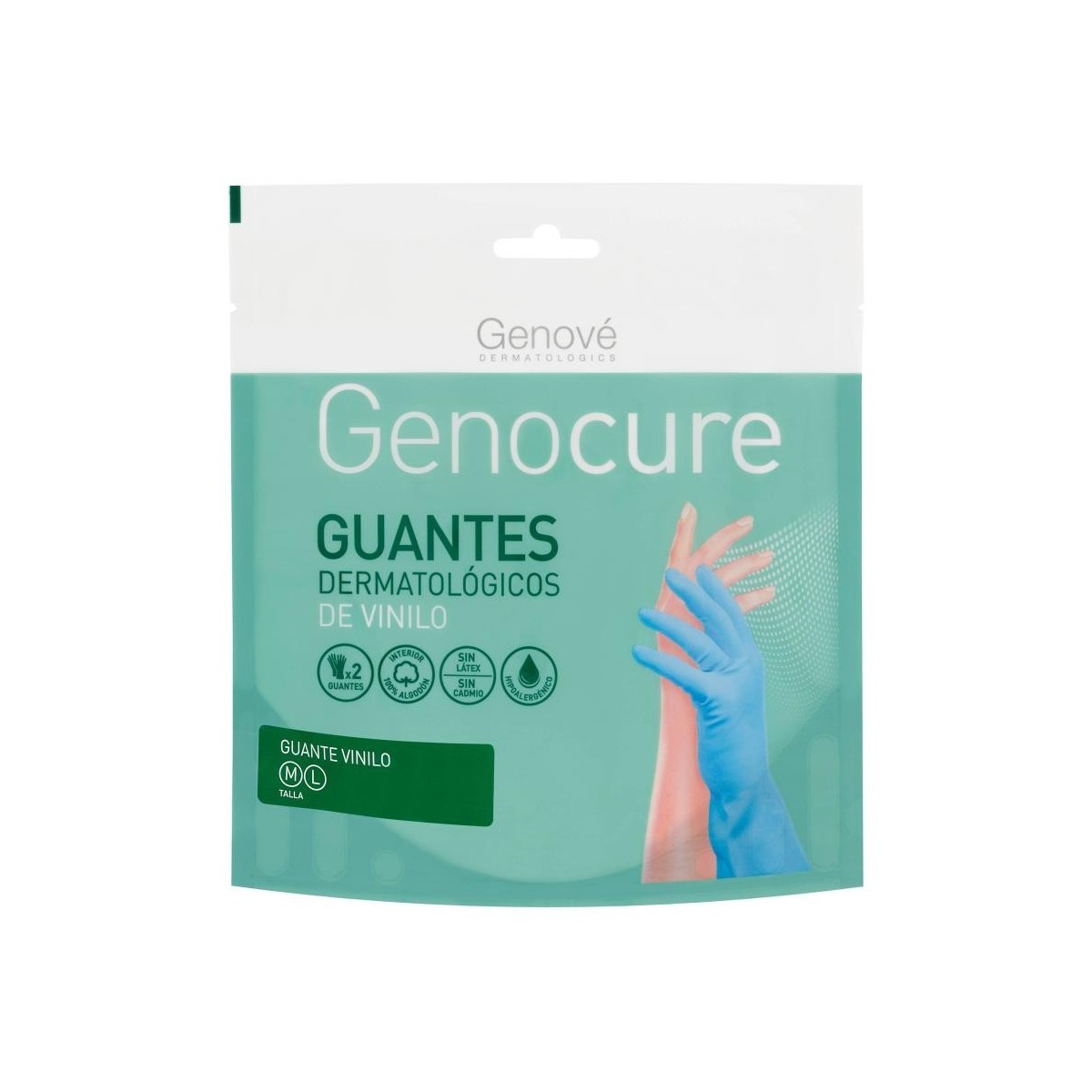 GUANTES VINILO T MED