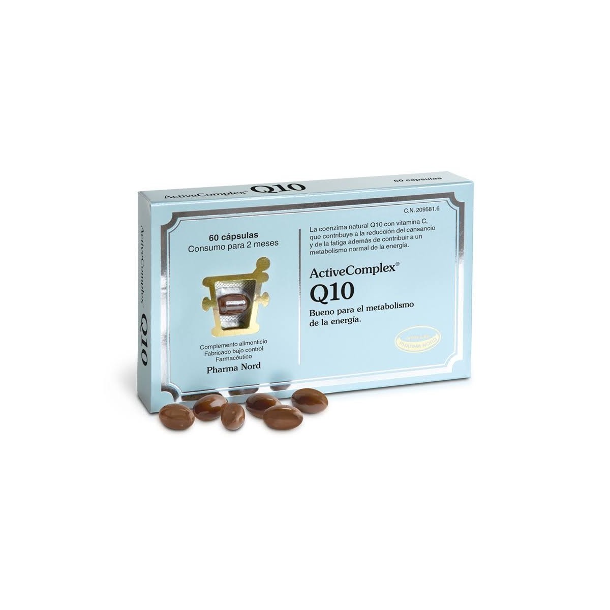 ACTIVECOMPLEX Q10 60 CAPSULAS