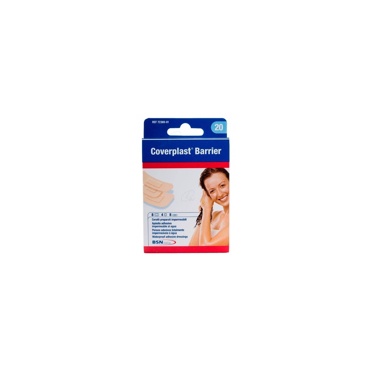 COVERPLAST BARRIER TRANSP SURTIDO 20 U