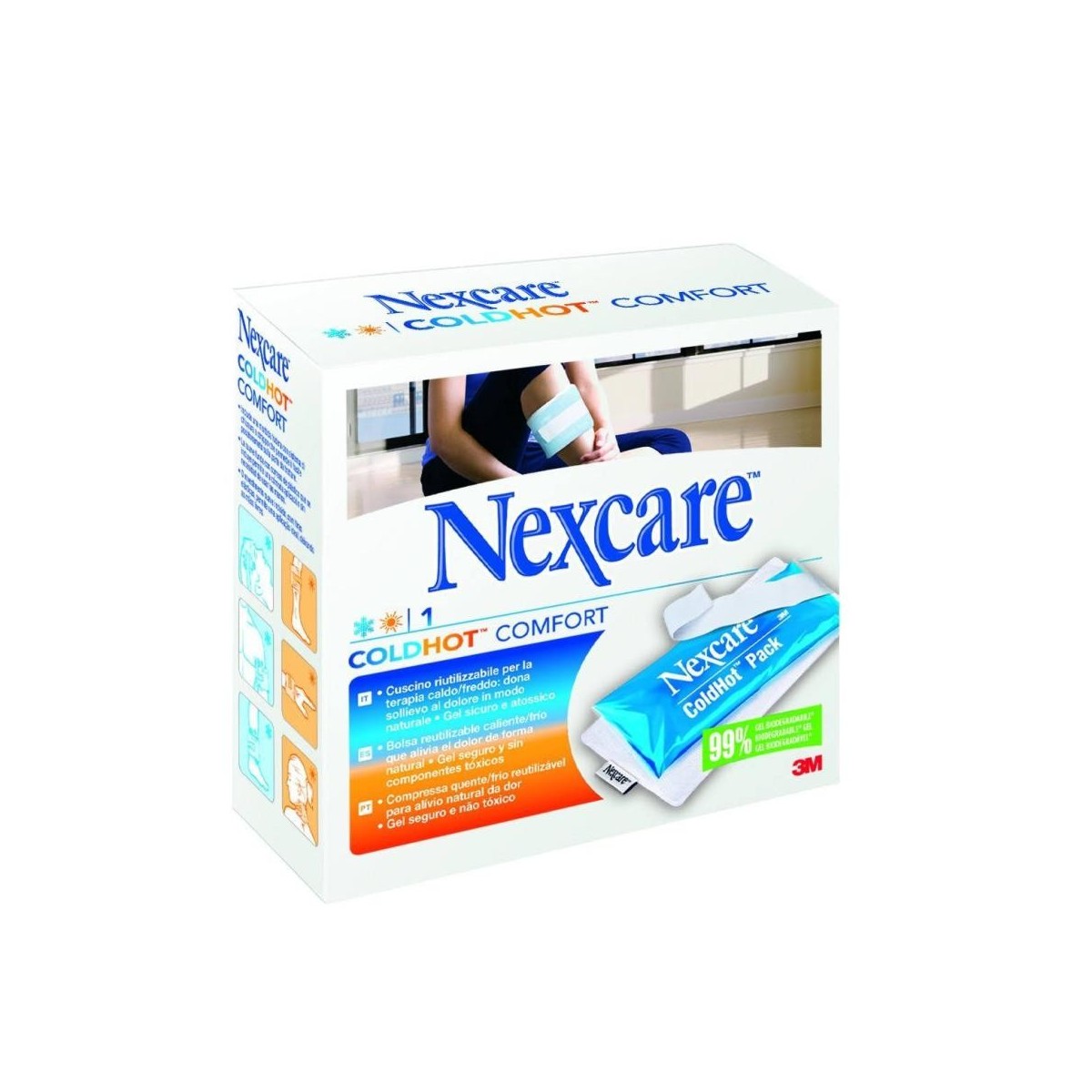 NEXCARE FRIO  CALOR BOLSA COMFORT 10 X 265 CM