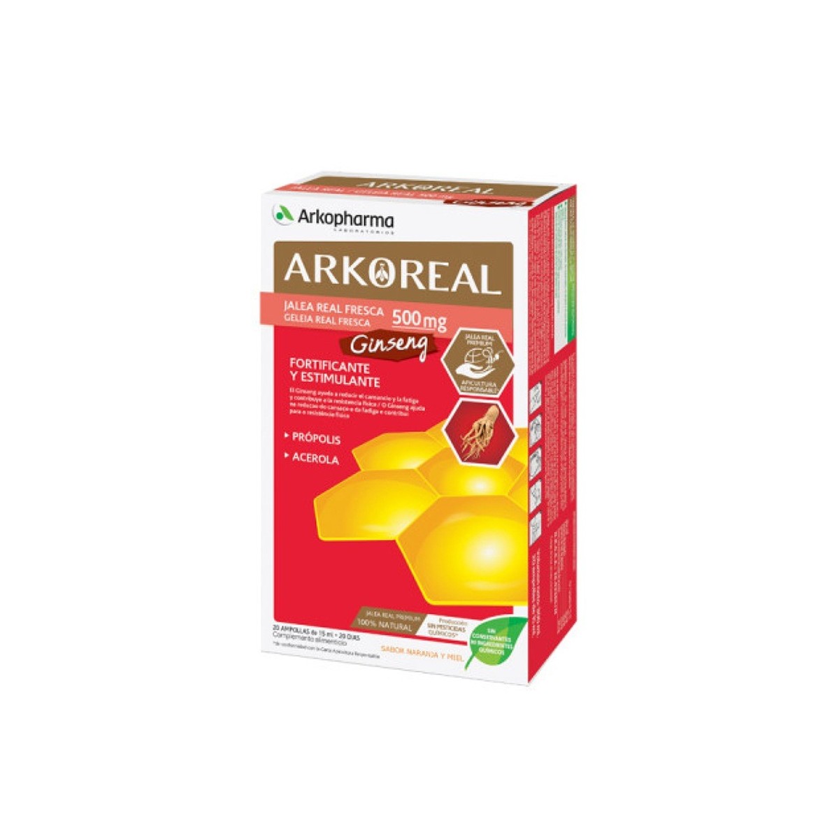 ARKOREAL JALEA REAL FRESCA  GINSENG AMPOLLA...