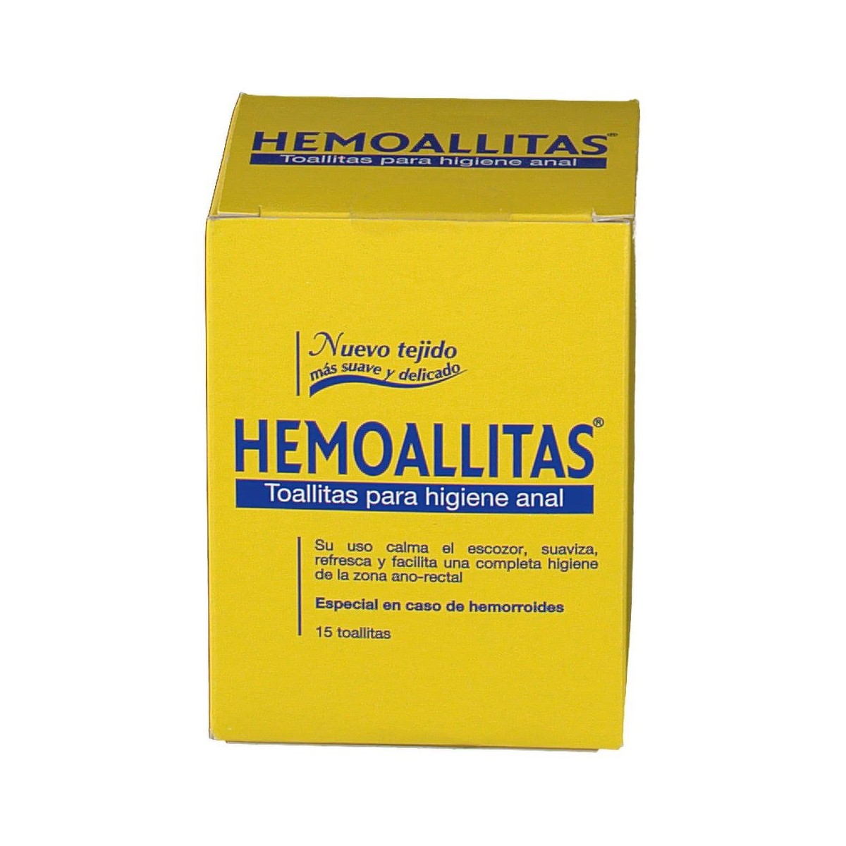 HEMOALLITAS HIGIENE ANAL 10 TOALLITAS