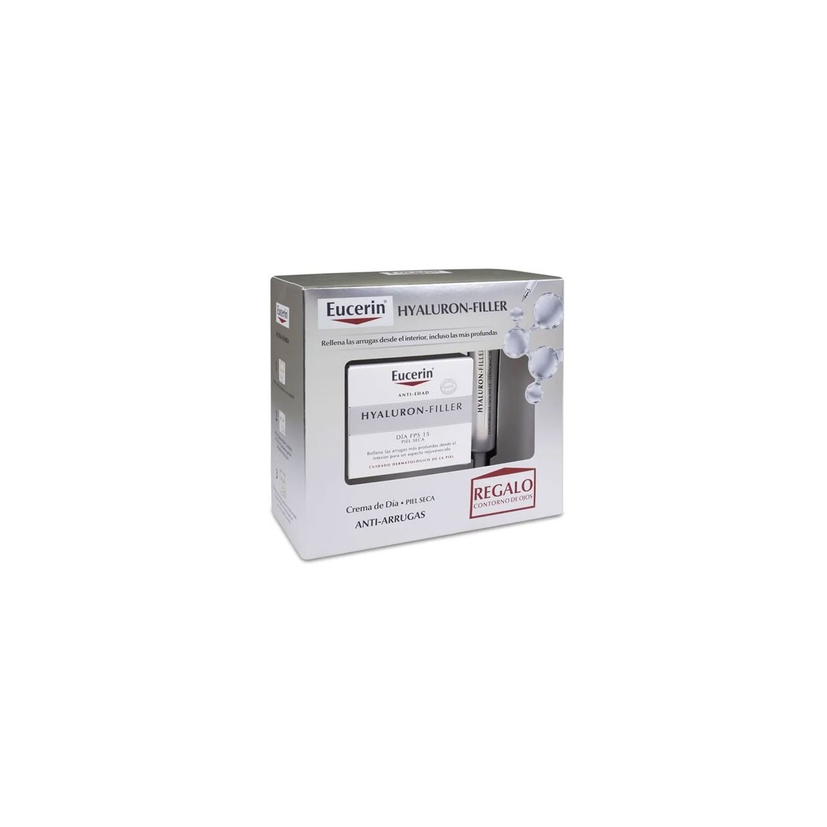 Eucerin Pack Hyaluron Filler Piel seca 50 ml...