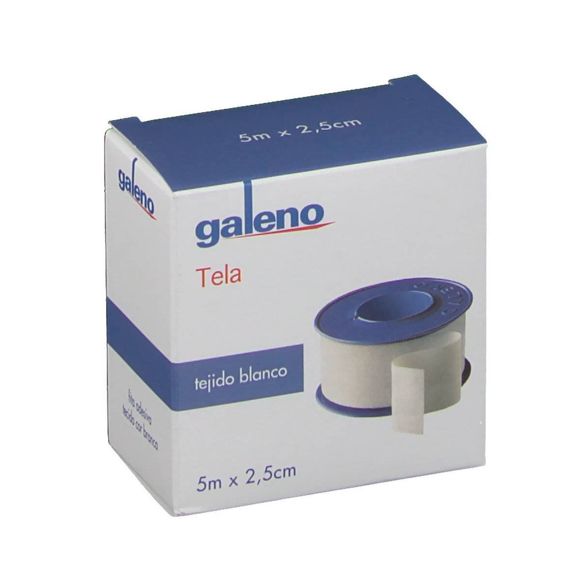 ESPARADRAPO TELA BLANCO 5 M X 25 CM