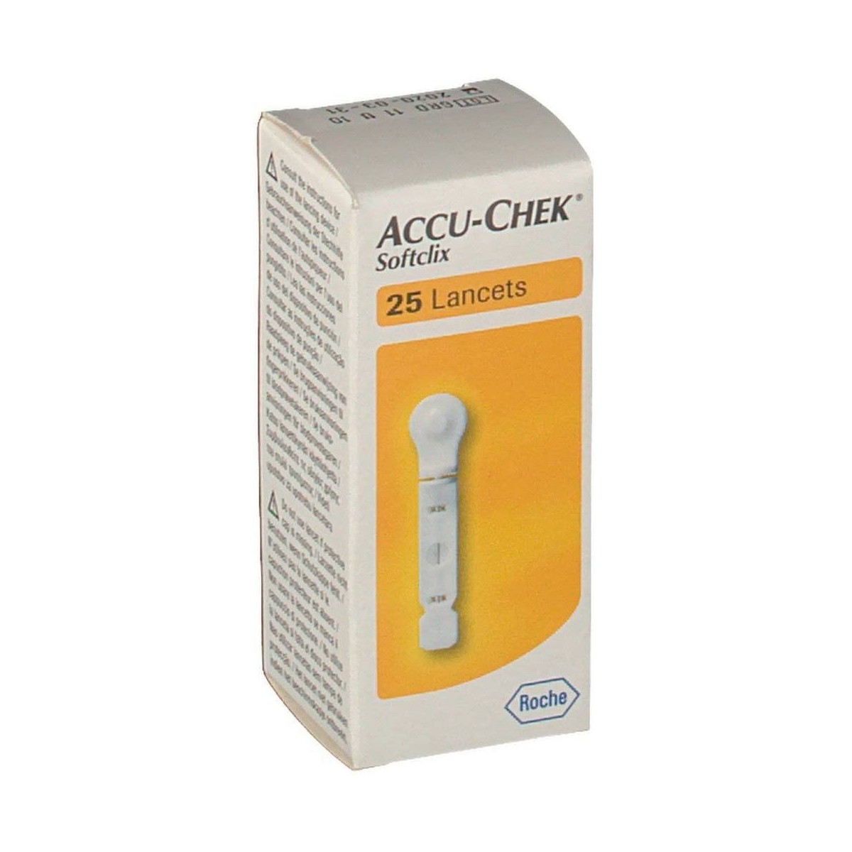ACCUCHEK SOFTCLIX LANCETAS 25 U