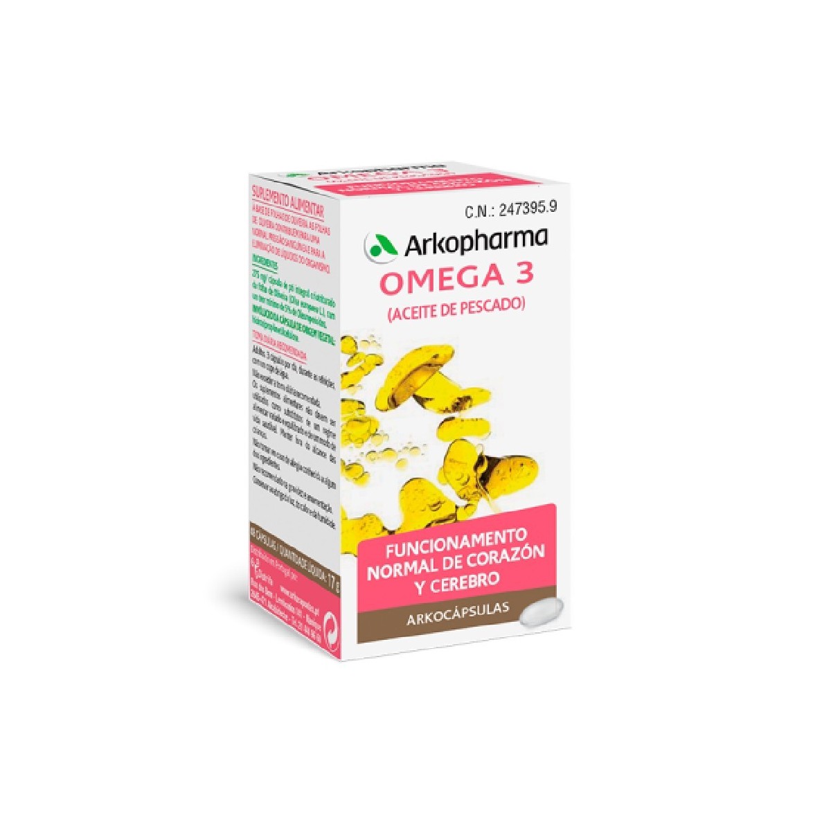 ACEITE DE OMEGA 3 ARKOCAPSULAS 50 PERLAS