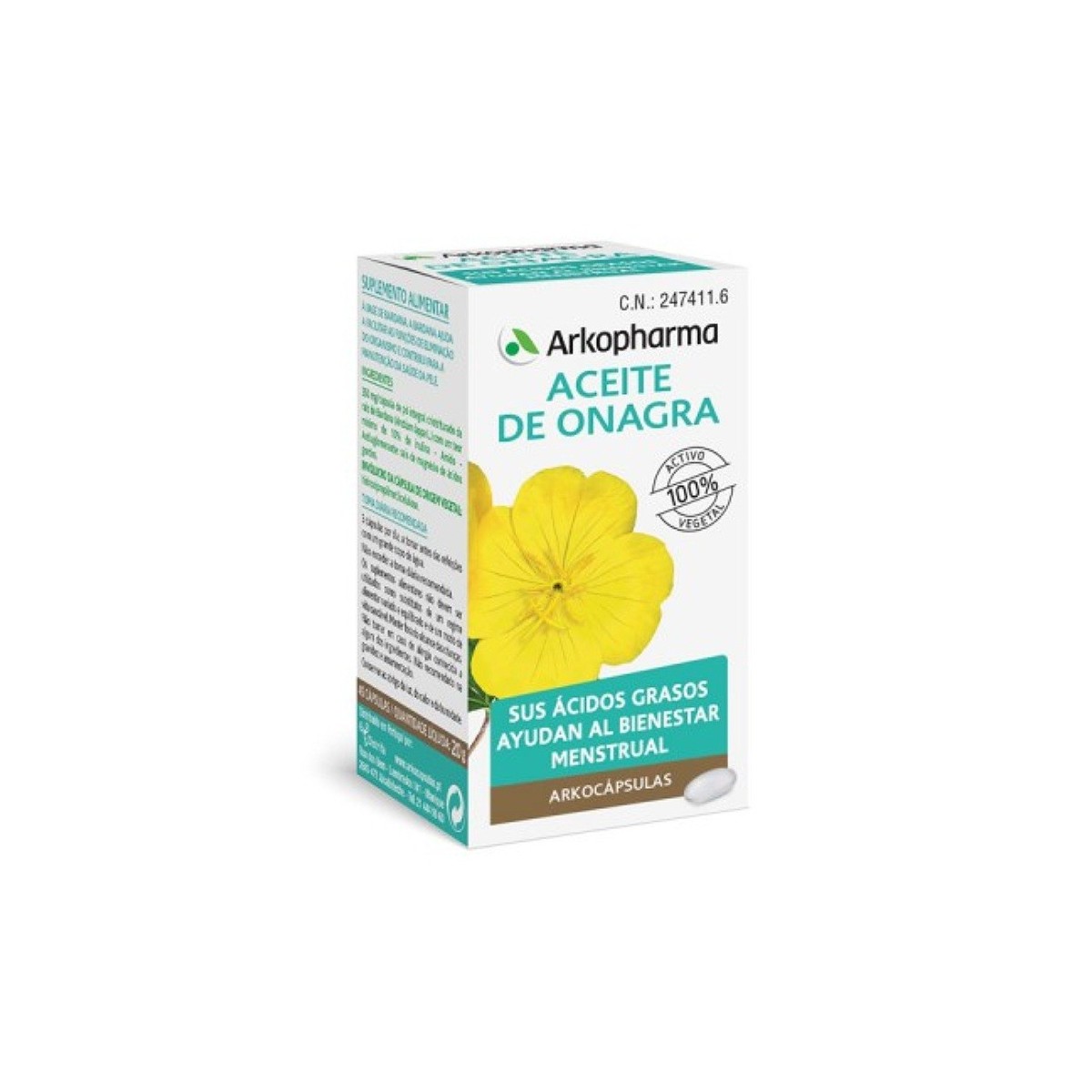 ONAGRA ACEITE ARKOCAPSULAS 50 PERLAS