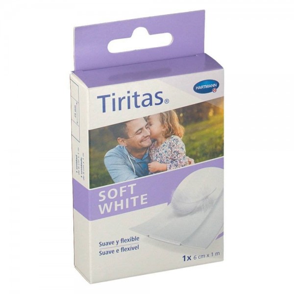 TIRITAS SENSITIVE ELASTIC 1M X 6 CM