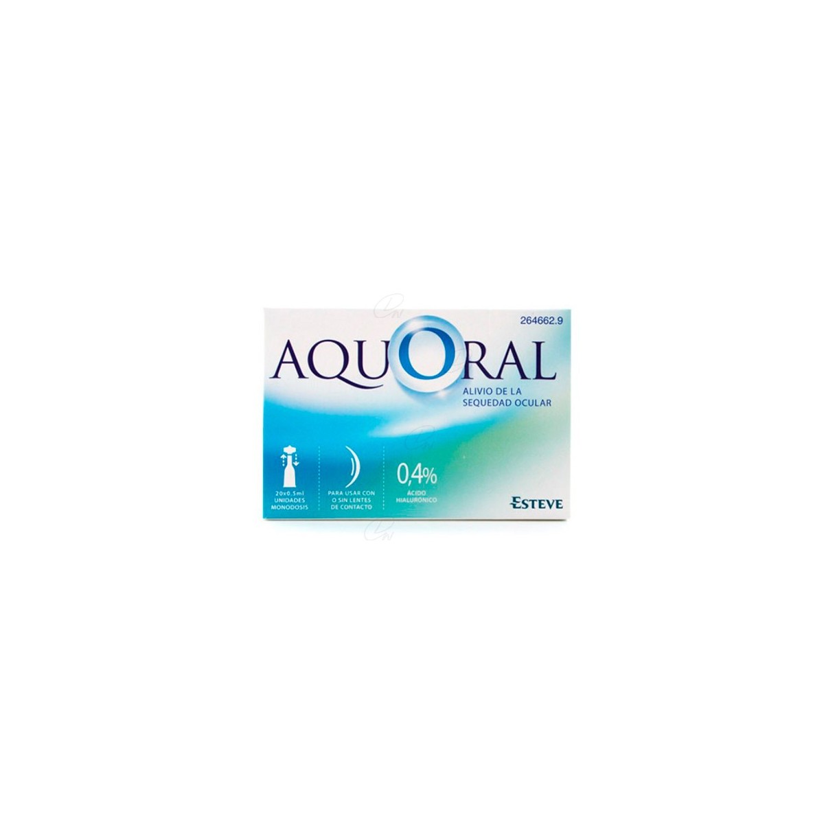 AQUORAL GOTAS OFTALMICAS LUBRICANTES MONODOSIS...