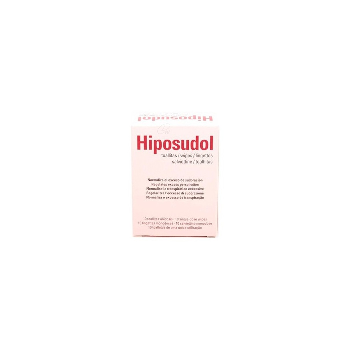 HIPOSUDOL TOALLITAS 3 ML 10 TOALLITAS