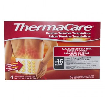 thermacare 4 parches zona lumbar y cadera